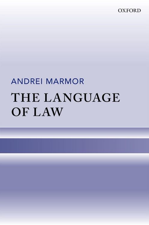 Produktbild: The Language of Law