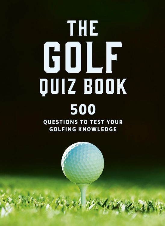 Produktbild: The Golf Quizbook
