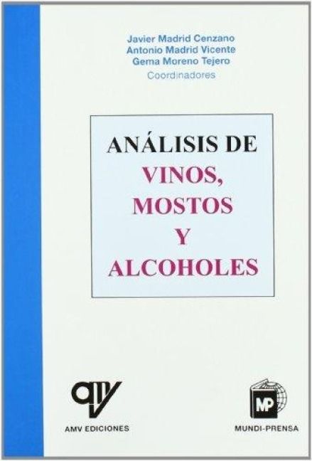 Produktbild: An&aacute;lisis de vinos, mostos y alcoholes