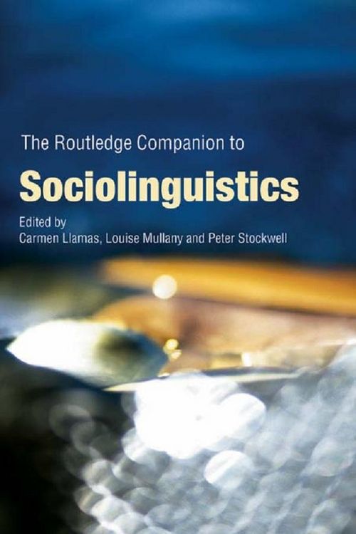 Produktbild: The Routledge Companion to Sociolinguistics