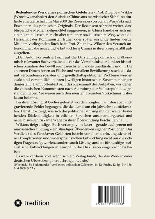 Produktbild: China auf dem Weg der sozialistischen Modernisierung