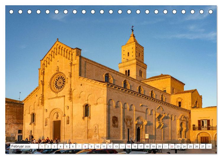 Produktbild: Italiens Welterbe Matera (Tischkalender 2026 DIN A5 quer), CALVENDO Monatskalender