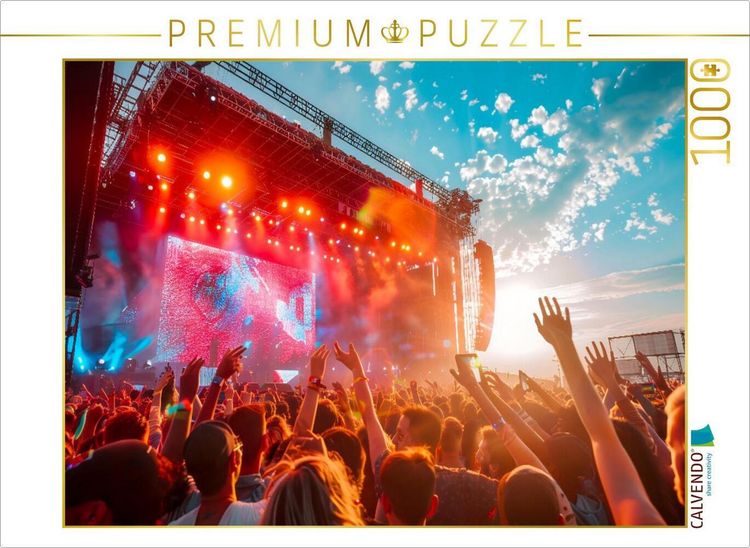 Produktbild: CALVENDO Puzzle Begeisterte Fans | 1000 Teile Lege-Gr&ouml;&szlig;e 64x48cm Foto-Puzzle f&uuml;r gl&uuml;ckliche Stunden