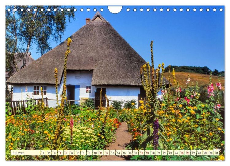 Produktbild: INSEL R&Uuml;GEN - HIDDENSEE. Du bist so sch&ouml;n. (Wandkalender 2026 DIN A4 quer), CALVENDO Monatskalender