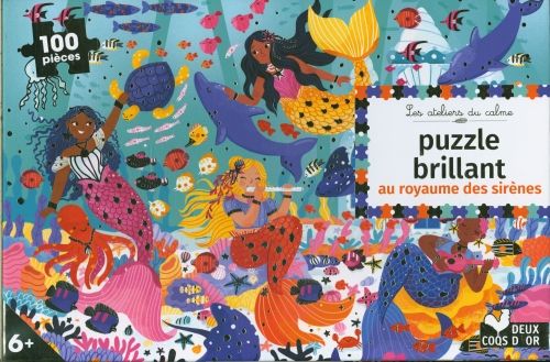 Produktbild: Puzzle brillant : au royaume des sir&egrave;nes