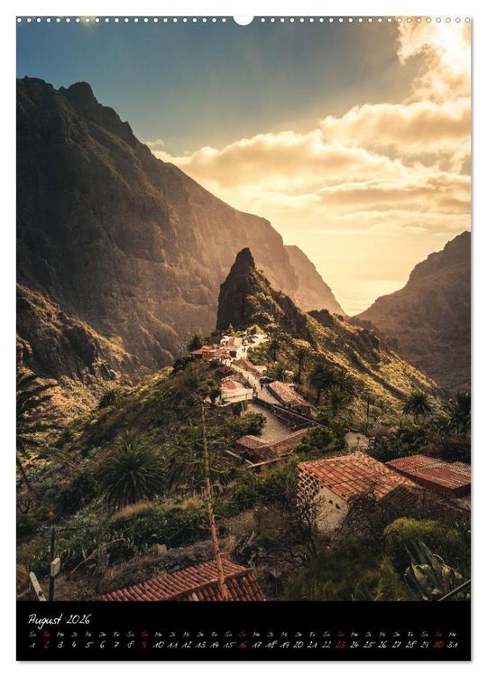 Produktbild: Teneriffa Eine Rundreise (hochwertiger Premium Wandkalender 2026 DIN A2 hoch), Kunstdruck in Hochglanz