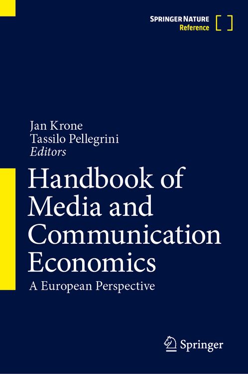 Produktbild: Handbook of Media and Communication Economics