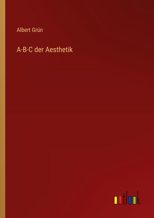 Produktbild: A-B-C der Aesthetik