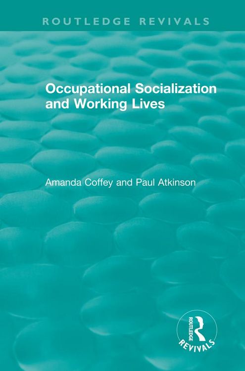 Produktbild: Occupational Socialization and Working Lives (1994)