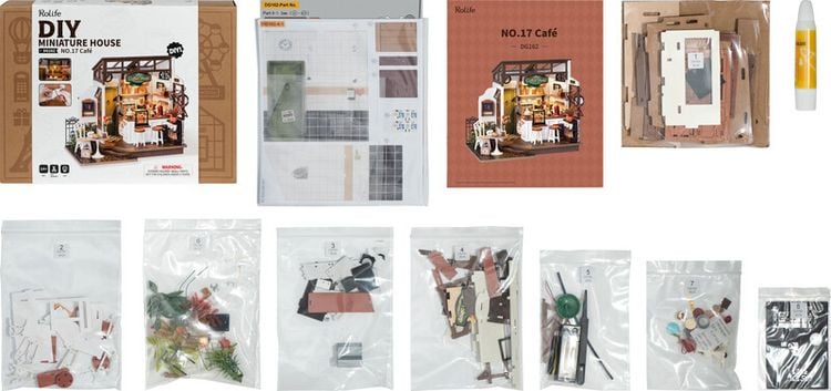Produktbild: Book Nook DIY B&uuml;cherecke NO.17 Caf&eacute;