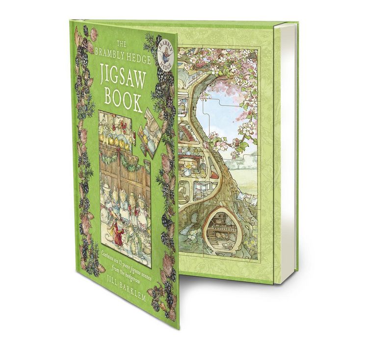 Produktbild: The Brambly Hedge Jigsaw Book