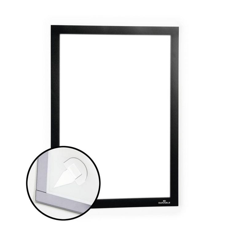 Produktbild: Durable 484301 Dokumentenhalter Schwarz (B x H) 236mm x 323mm DIN A4hoch, DIN A4 quer