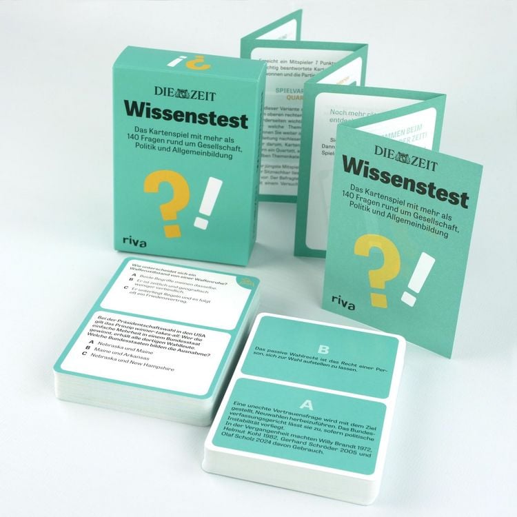 Produktbild: DIE ZEIT &raquo;Wissenstest&laquo;