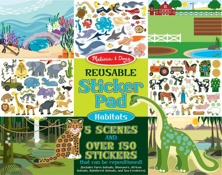 Produktbild: Reusable Sticker Pad Habitats