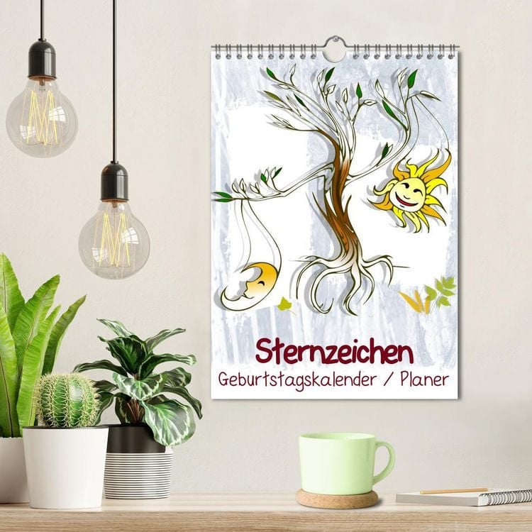 Produktbild: Sternzeichen &bull; Geburtstagskalender / Planer (Wandkalender 2026 DIN A4 hoch), CALVENDO Monatskalender