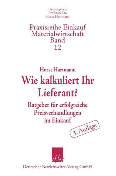 Produktbild: Wie kalkuliert Ihr Lieferant?