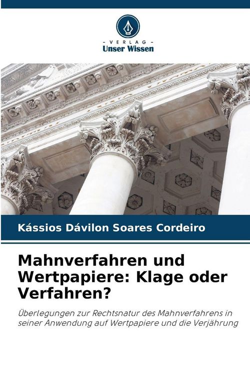 Produktbild: Mahnverfahren und Wertpapiere: Klage oder Verfahren?