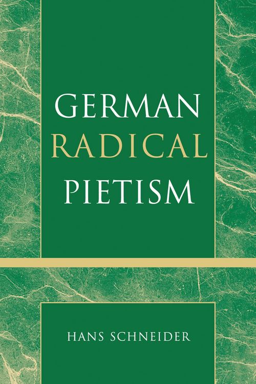 Produktbild: German Radical Pietism