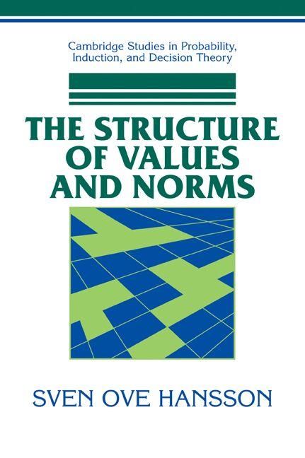 Produktbild: The Structure of Values and Norms