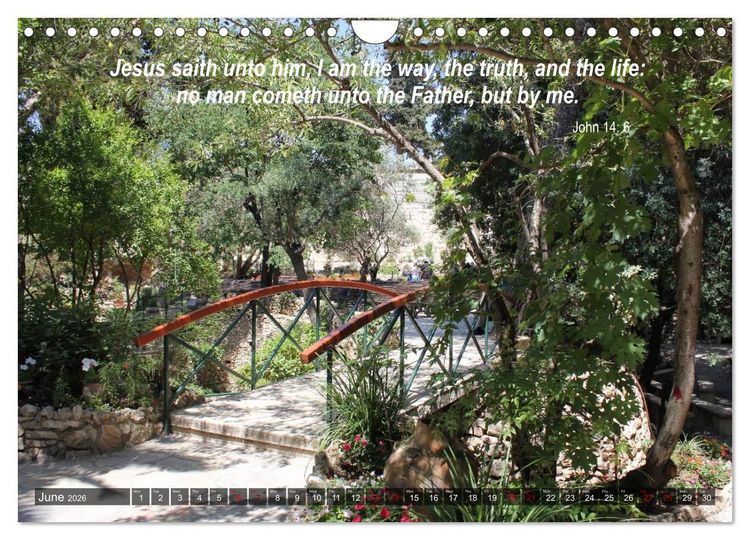Produktbild: ISRAEL (Wall Calendar 2026 DIN A4 landscape), CALVENDO 12 Month Wall Calendar