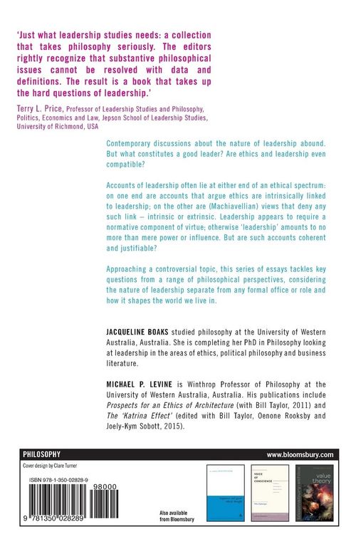 Produktbild: Leadership and Ethics