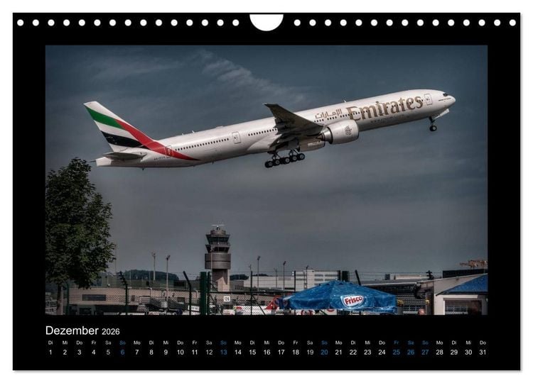 Produktbild: Faszination Luftfahrt (Wandkalender 2026 DIN A4 quer), CALVENDO Monatskalender