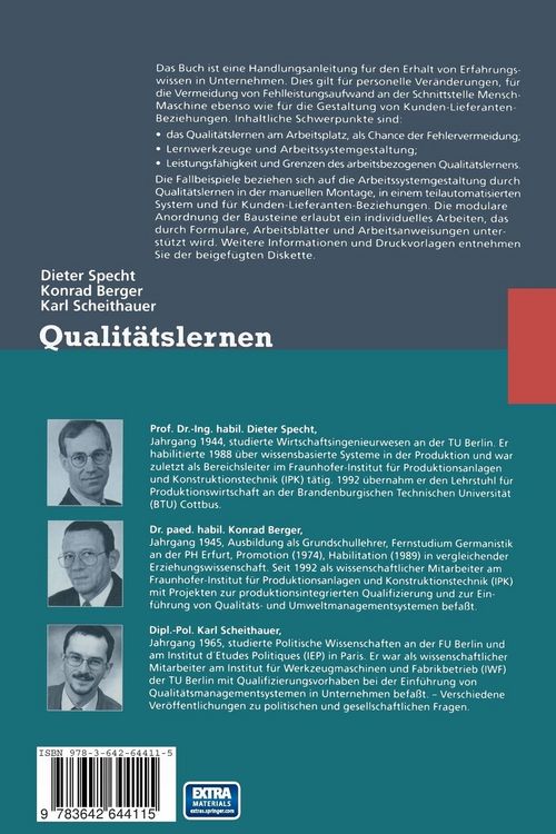Produktbild: Qualit&auml;tslernen