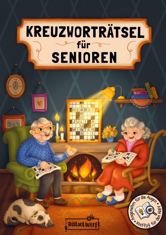 Produktbild: Kreuzwortr&auml;tsel f&uuml;r Senioren