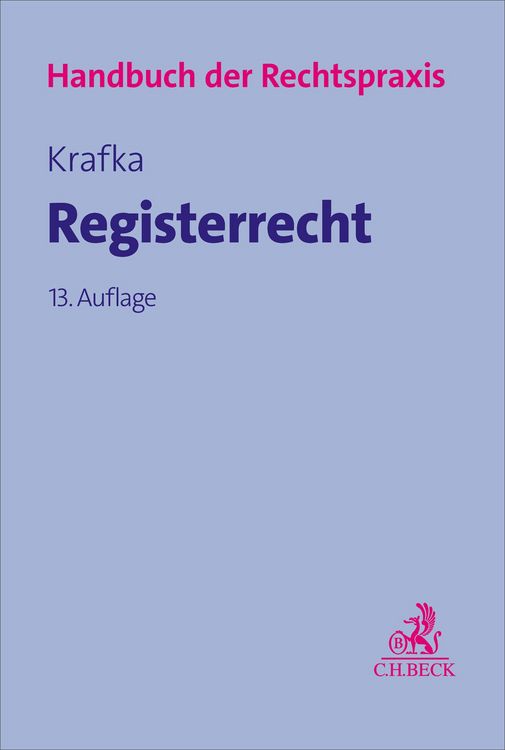 Produktbild: Registerrecht