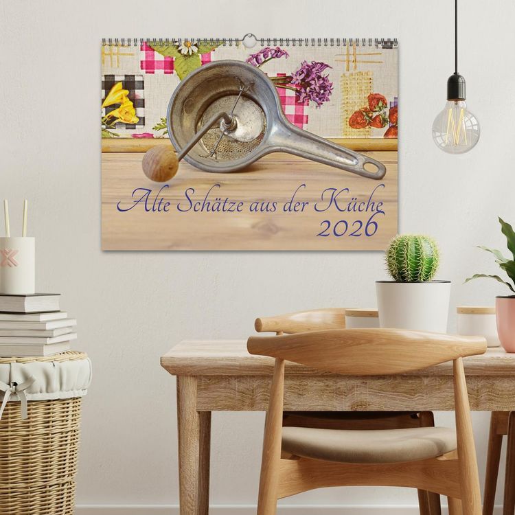 Produktbild: Alte Sch&auml;tze aus der K&uuml;che (Wandkalender 2026 DIN A3 quer), CALVENDO Monatskalender