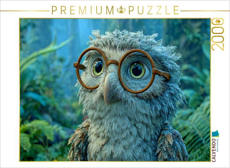 Produktbild: CALVENDO Puzzle Explorer-Eule | 2000 Teile Lege-Gr&ouml;&szlig;e 90x67cm Foto-Puzzle f&uuml;r gl&uuml;ckliche Stunden