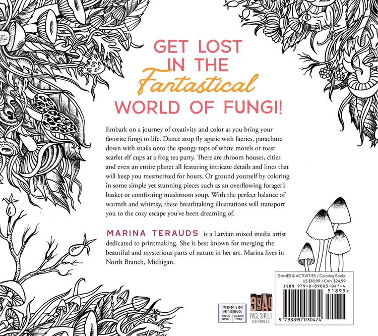 Produktbild: Magical Mushrooms Coloring Book