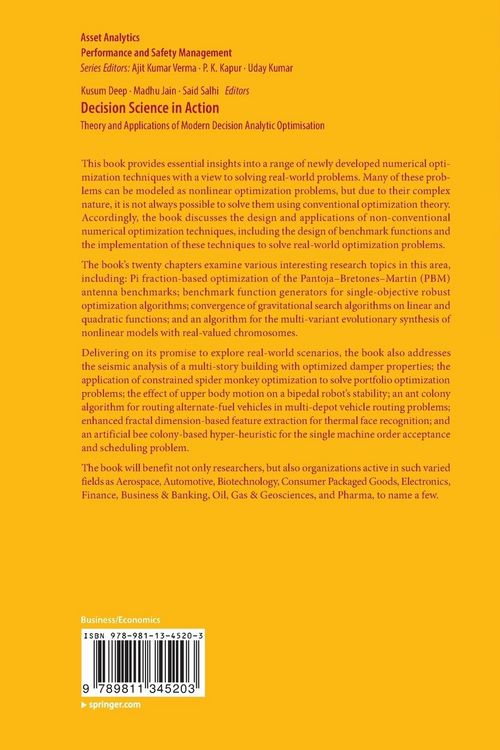 Produktbild: Decision Science in Action