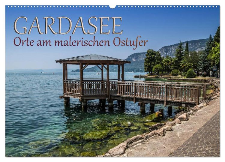 Produktbild: GARDASEE Orte am malerischen Ostufer (Wandkalender 2026 DIN A2 quer), CALVENDO Monatskalender