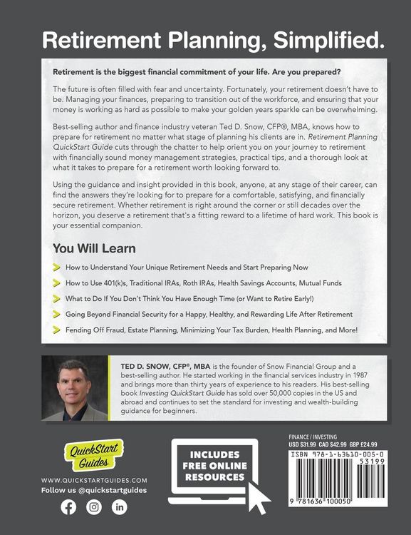 Produktbild: Retirement Planning QuickStart Guide