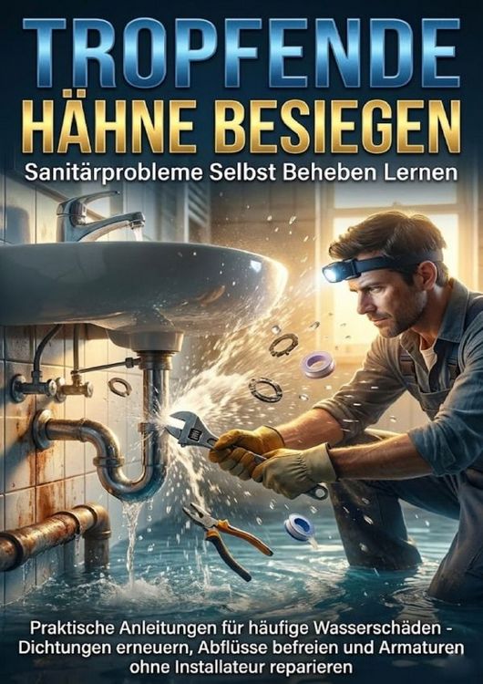 Produktbild: Tropfende H&auml;hne Besiegen: Sanit&auml;rprobleme Selbst Beheben Lernen