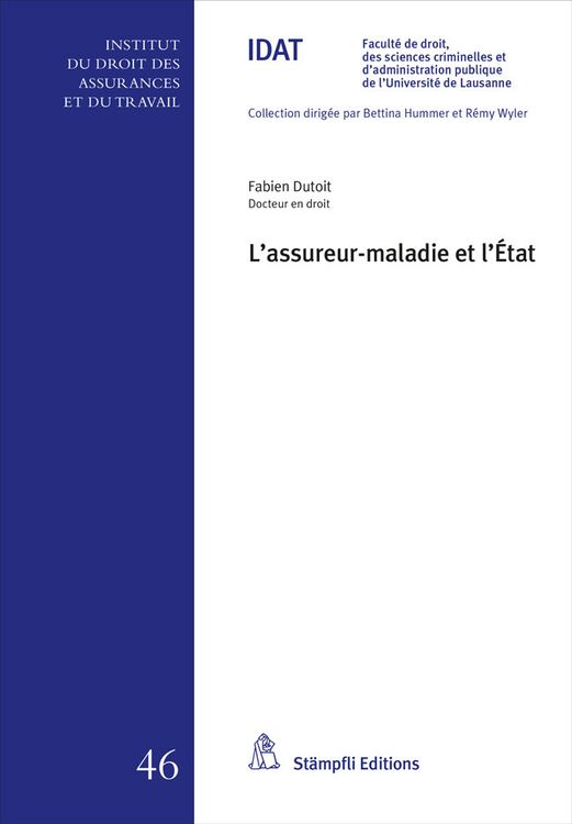 Produktbild: L'assureur-maladie et l'&Eacute;tat