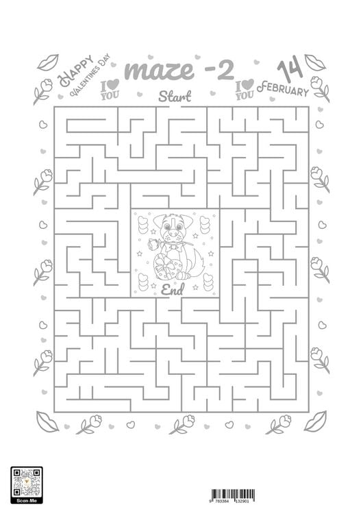 Produktbild: Labyrinthe der Liebe - Ein Valentinstags-R&auml;tselbuch