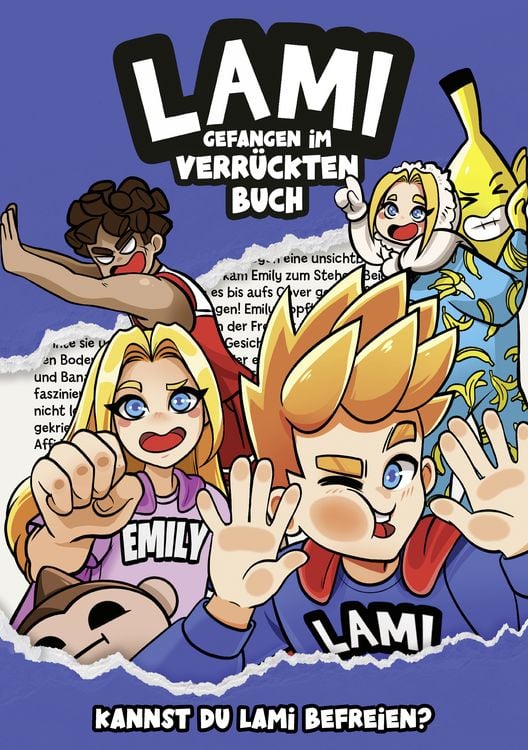Produktbild: Lami. Gefangen im verr&uuml;ckten Buch
