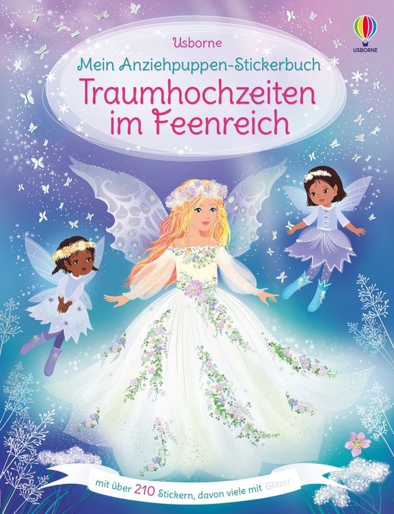 Produktbild: Mein Anziehpuppen-Stickerbuch: Traumhochzeiten im Feenreich