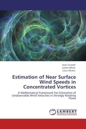 Produktbild: Crowell, S: Estimation of Near Surface Wind Speeds in Concen