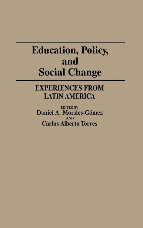 Produktbild: Education, Policy, and Social Change