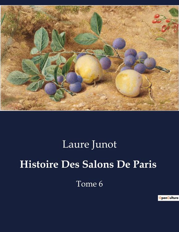 Produktbild: Histoire Des Salons De Paris