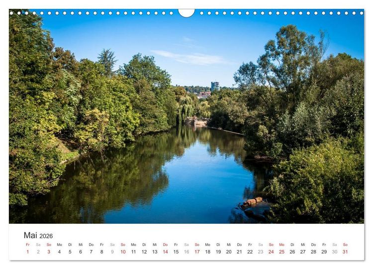 Produktbild: Pforzheims sch&ouml;ne Stellen (Wandkalender 2026 DIN A3 quer), CALVENDO Monatskalender