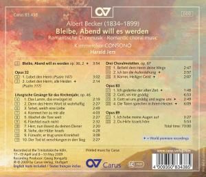 Produktbild: Bleibe,Abend Will Es Werden