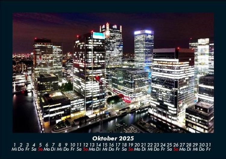 Produktbild: Londons sch&ouml;nste Seiten 2025 Fotokalender DIN A5