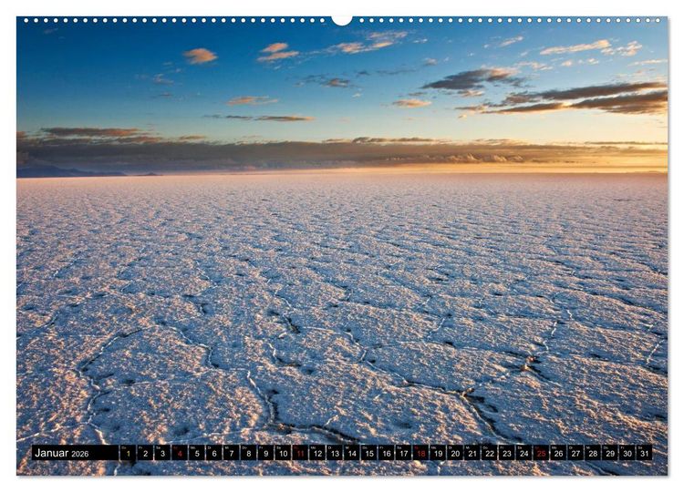 Produktbild: Bolivien Andenlandschaften (hochwertiger Premium Wandkalender 2026 DIN A2 quer), Kunstdruck in Hochglanz