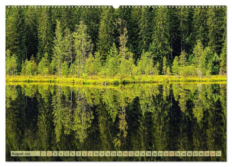 Produktbild: Karseen im Nordschwarzwald (hochwertiger Premium Wandkalender 2026 DIN A2 quer), Kunstdruck in Hochglanz