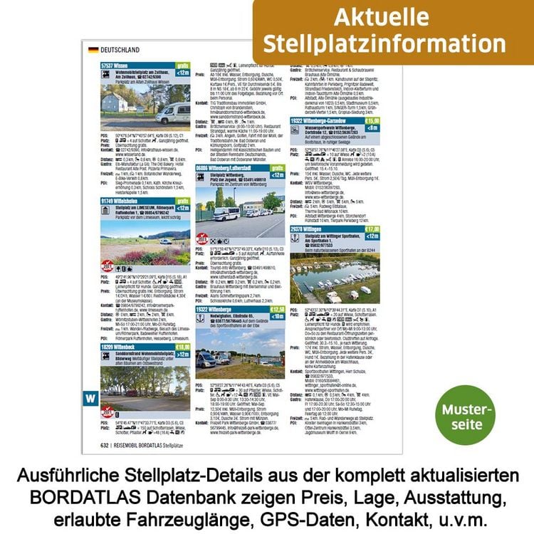Produktbild: Bordatlas Stellplatzf&uuml;hrer 2027