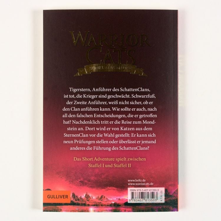 Produktbild: Warrior Cats - Short Adventure - Schwarzfu&szlig;' Abrechnung